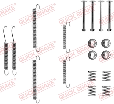 Accessory Kit, parking brake shoes
